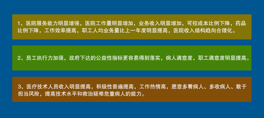 中企医院绩效管理咨询+软件--10年专业、专注